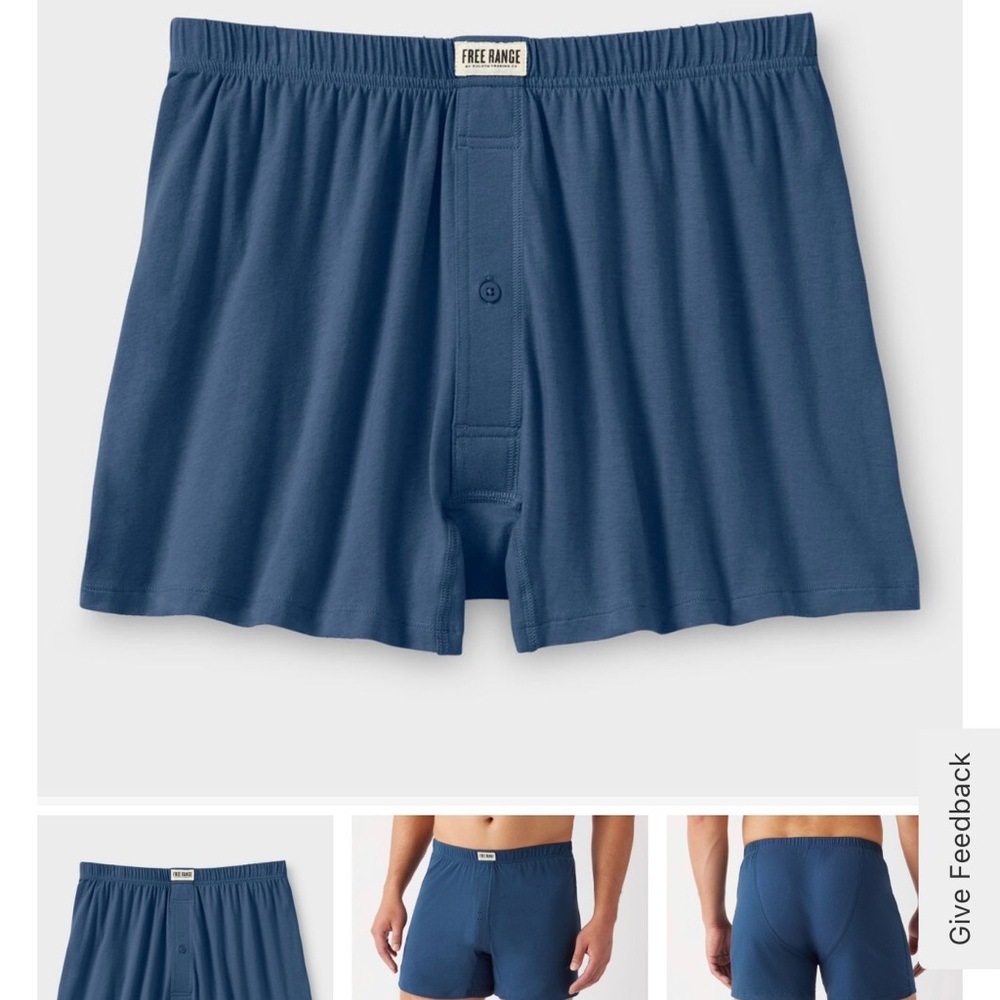 NWT - TWO PAIR Duluth Trading Co Organic Cotton Boxers 2XL - TWO PAIR